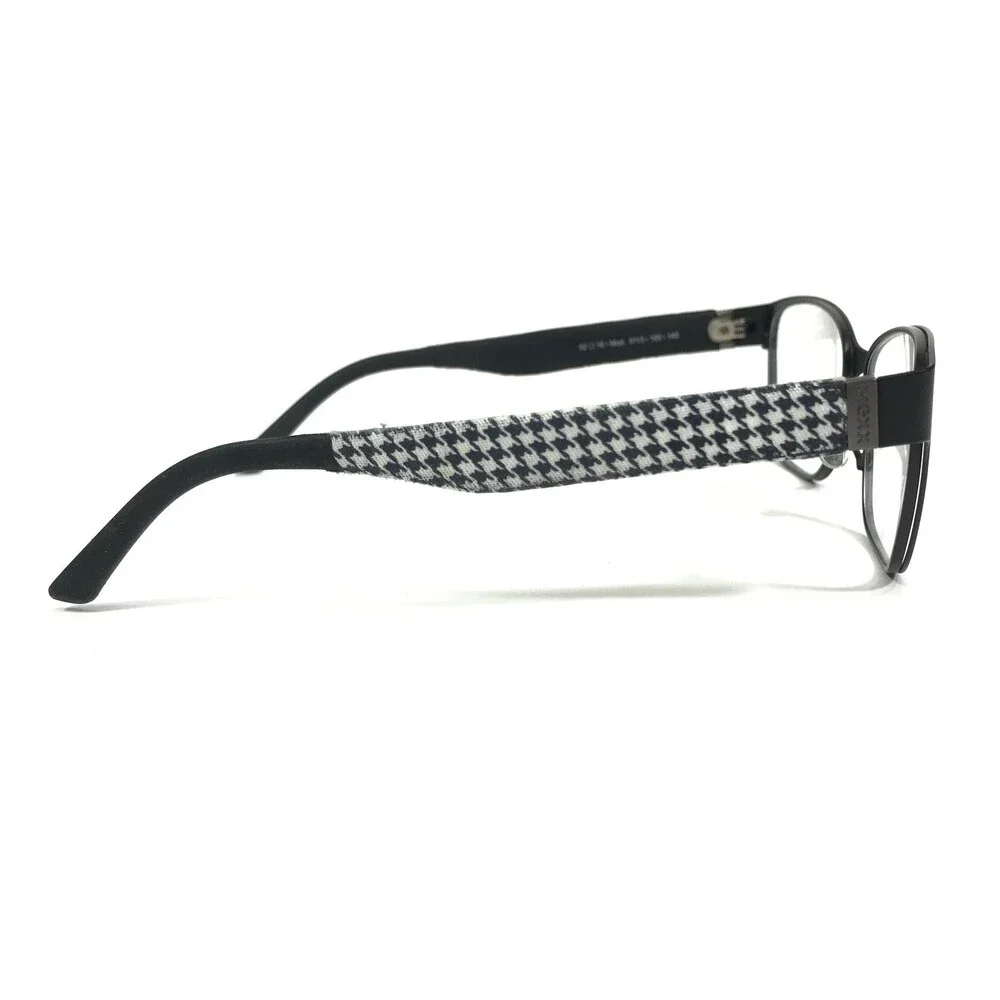 Mexx Eyeglasses Frames Mod.5113 100 Black White Square Houndstooth 52-16-140